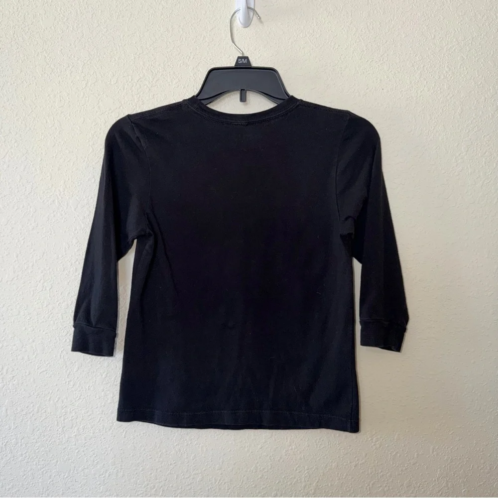 Minecraft Black Creeper Long Sleeve Tee XS